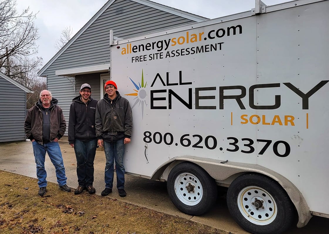 All Energy Solar Crews - Austin Minnesota