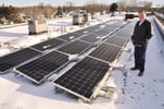 New solar panels power Millstream building